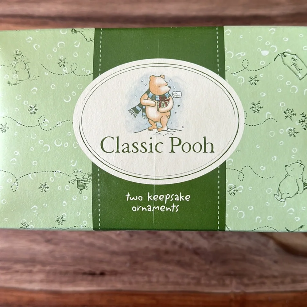 Classic Pooh ornaments brand NEW IN BOX 2
